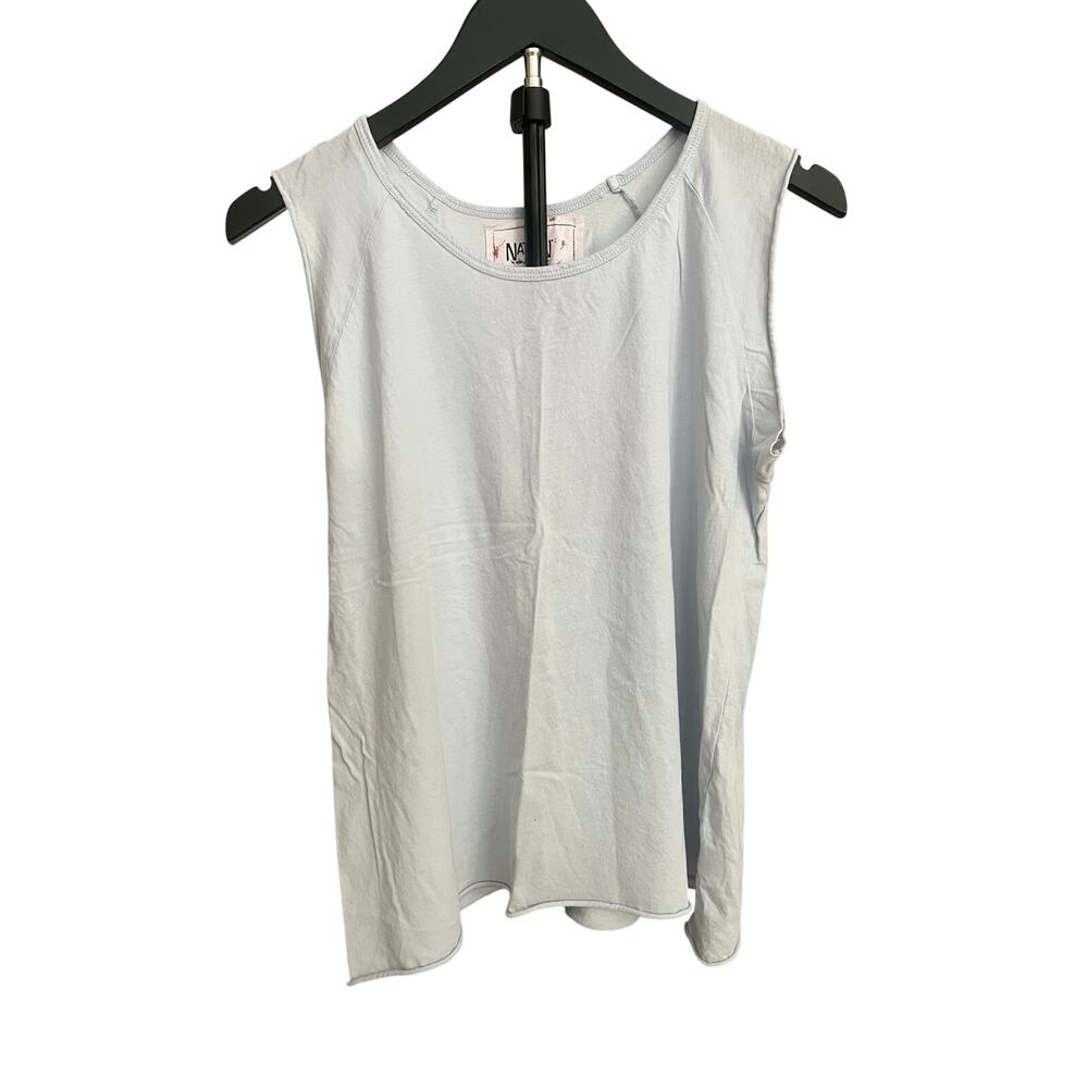 National Ltd Light Blue Muscle Tee (Sz S)